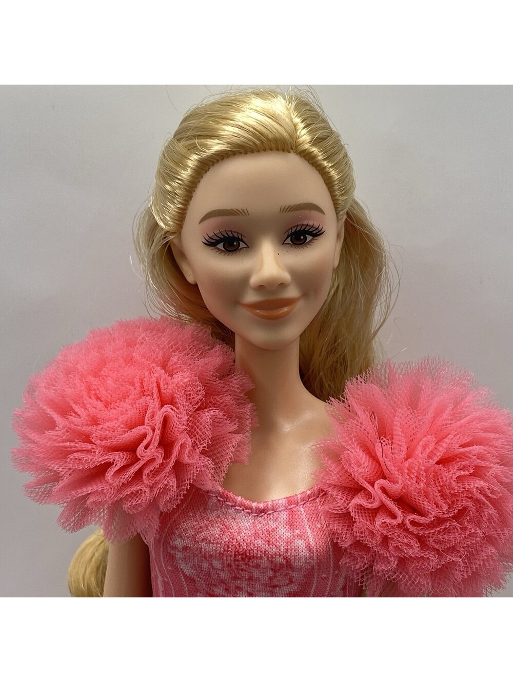 Mattel Wicked Singing Glinda Doll with Pink Dress And Shoes- Tested Works B2
